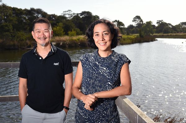 Co-CEOs of the VEWH, Paulo Lay (Left) and Dr Sarina Loo (Right)
